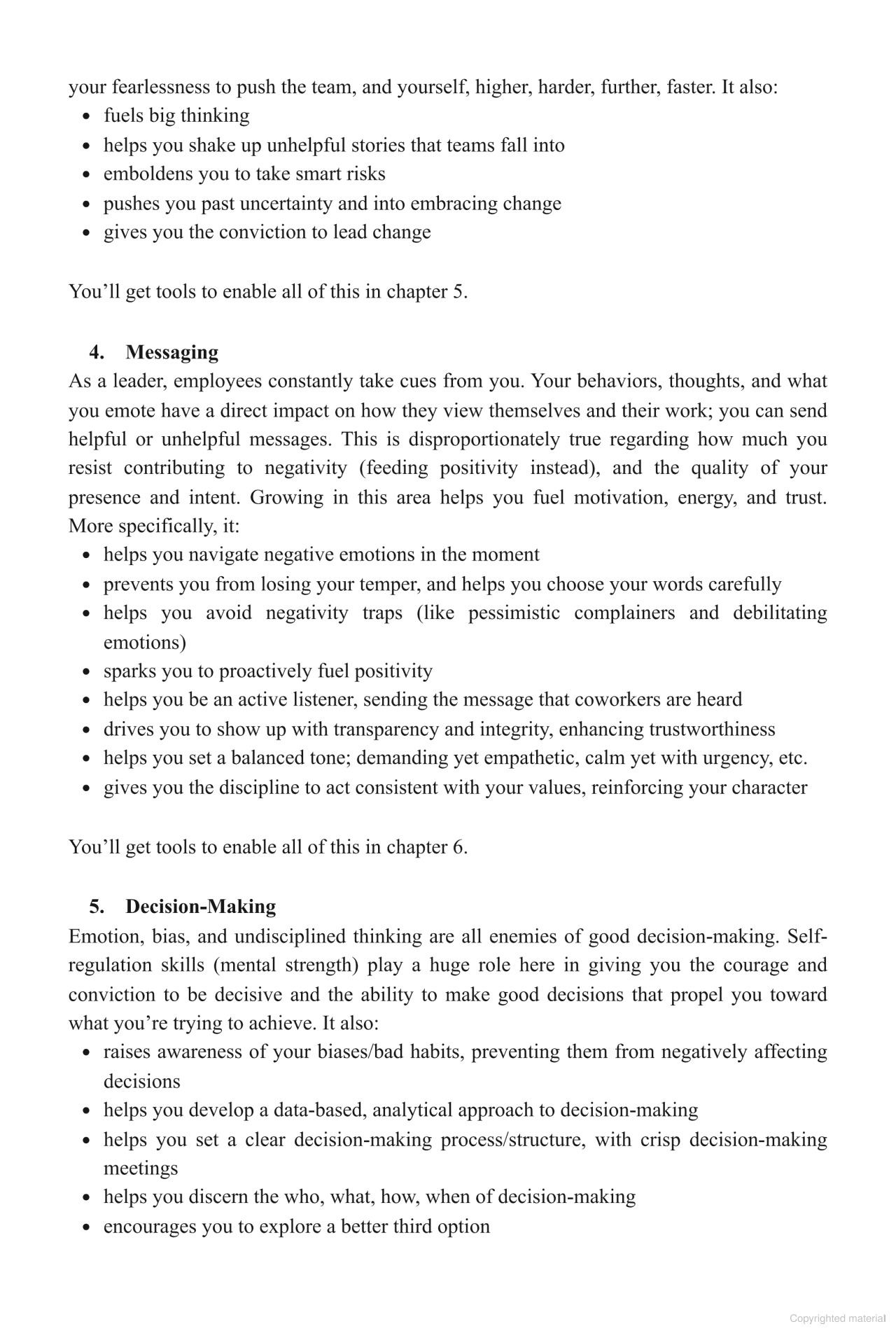 the mentally strong leader