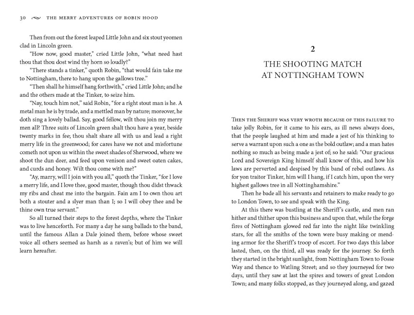 the merry adventures of robin hood