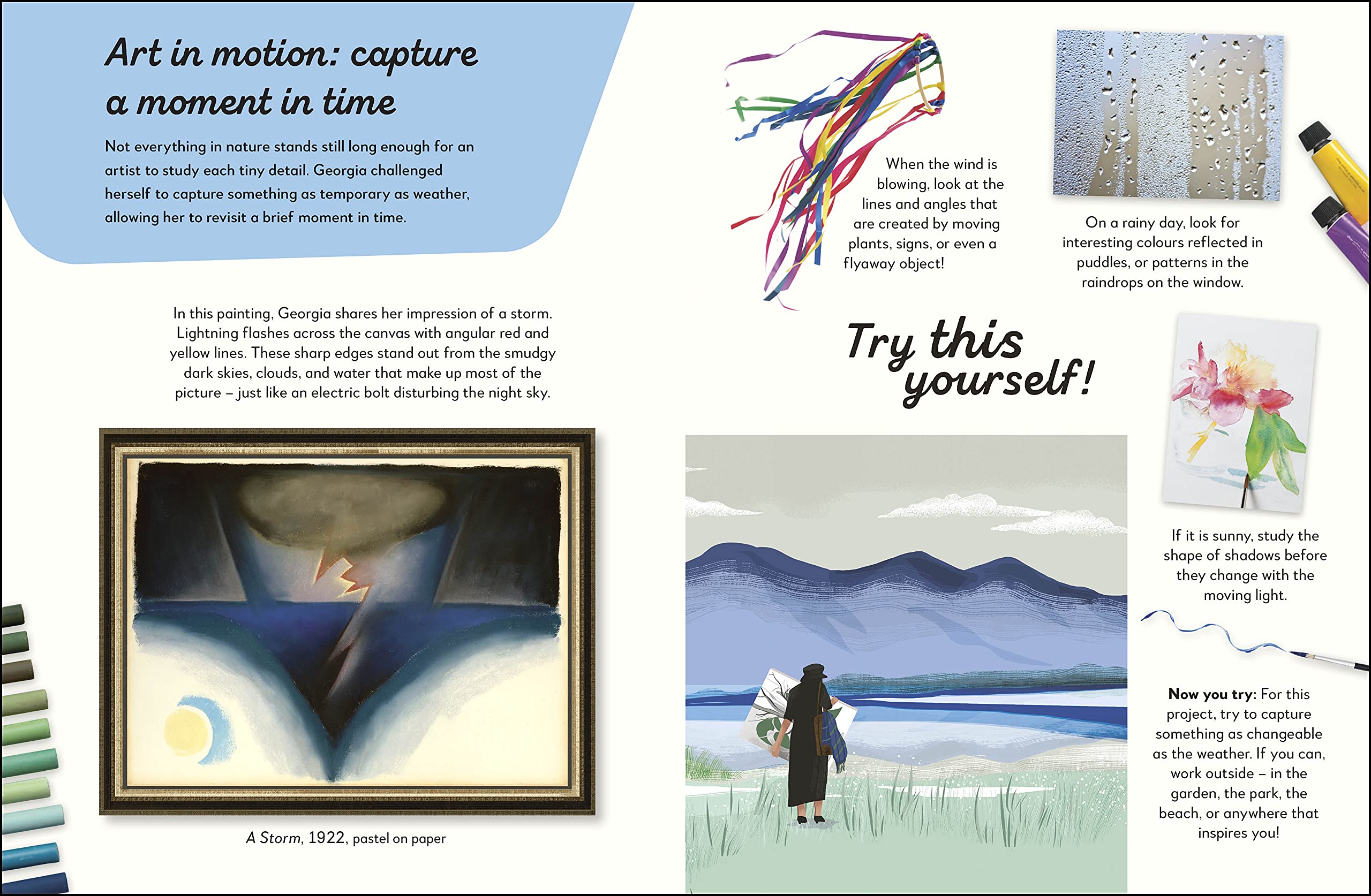 the met georgia o'keeffe: she saw the world in a flower (what the artist saw)