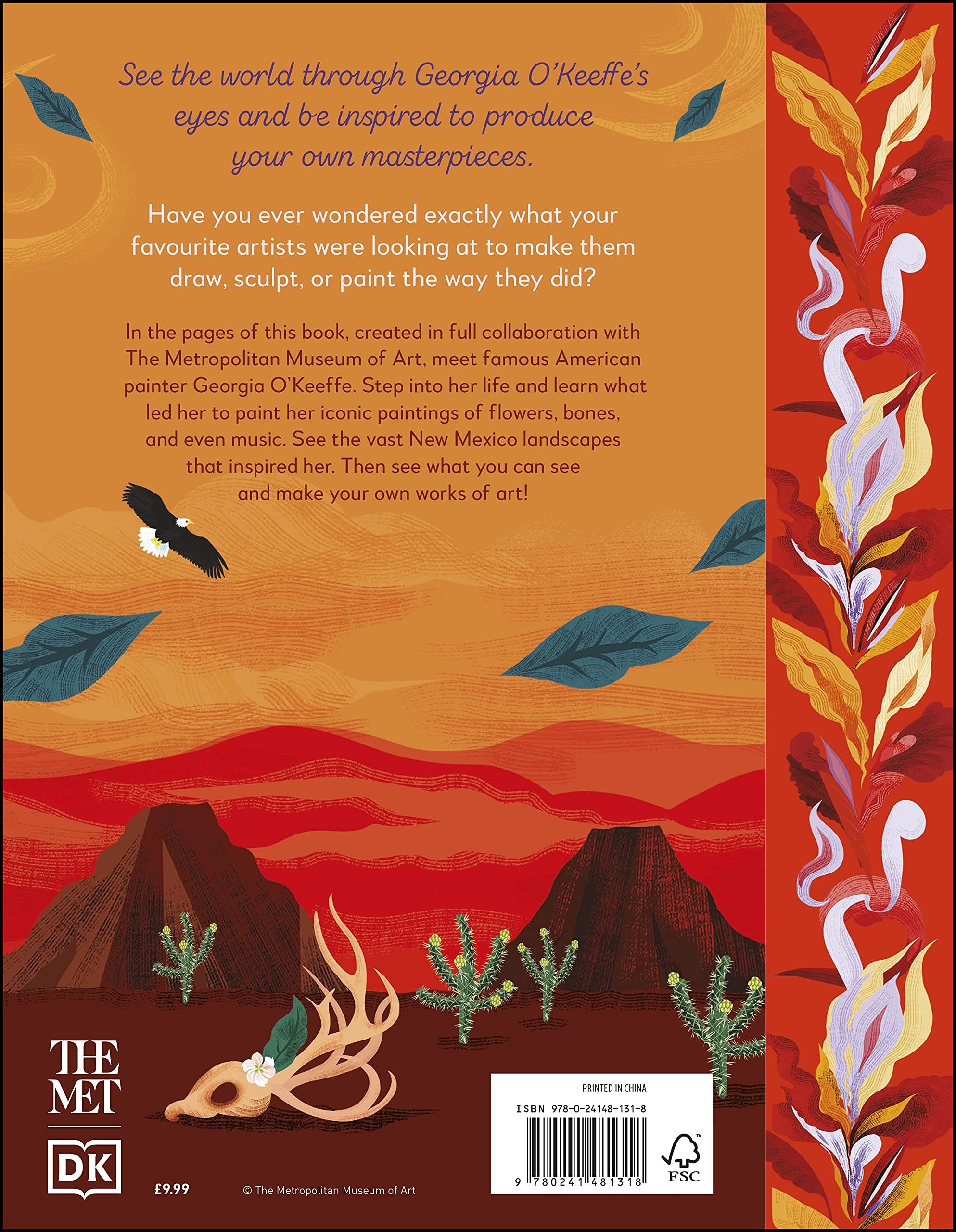 the met georgia o'keeffe: she saw the world in a flower (what the artist saw)