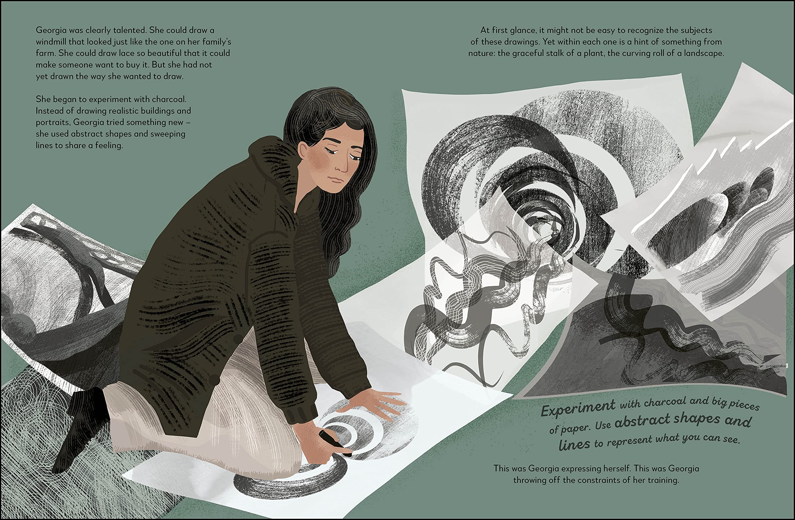 the met georgia o'keeffe: she saw the world in a flower (what the artist saw)