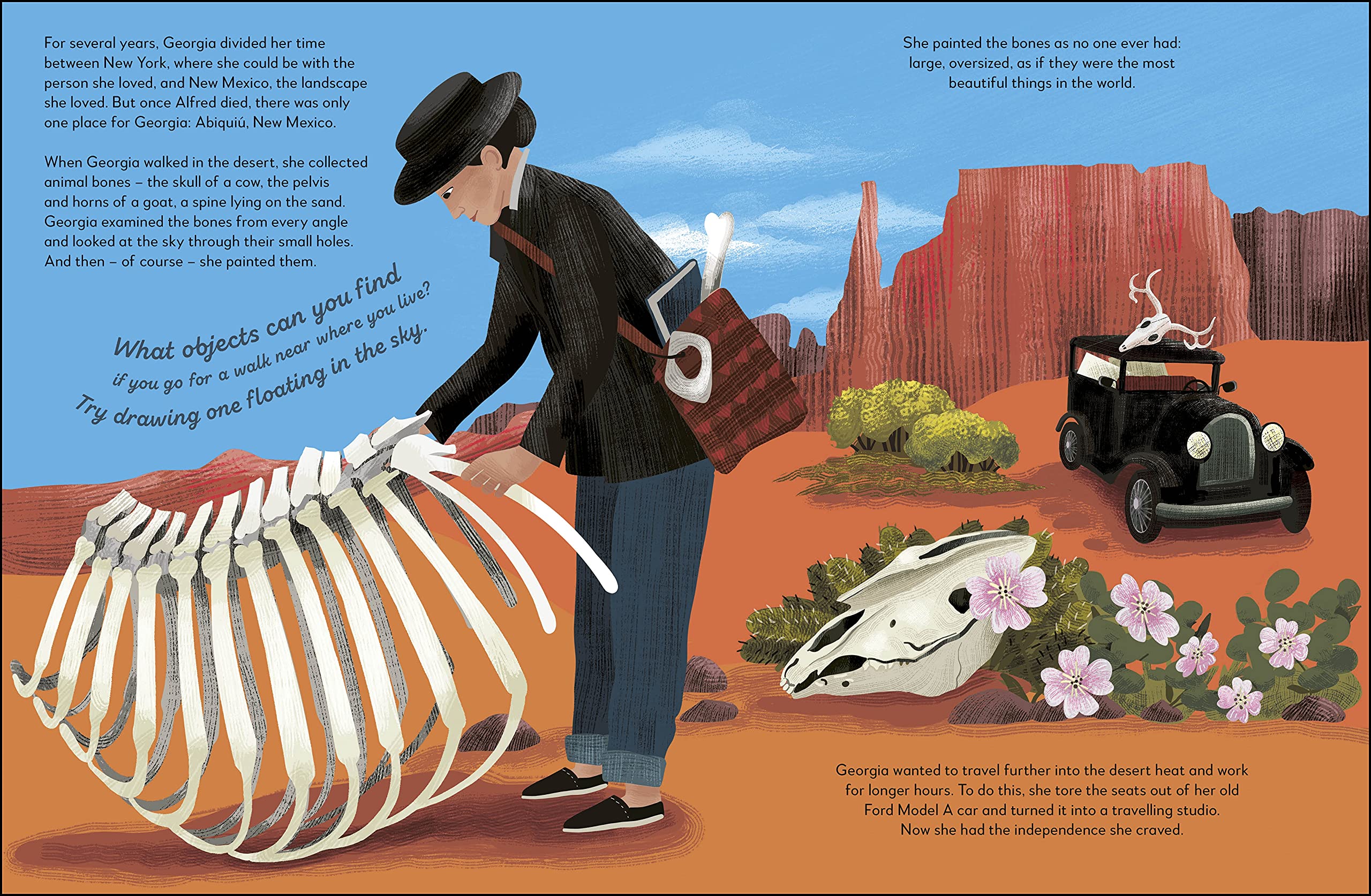 the met georgia o'keeffe: she saw the world in a flower (what the artist saw)