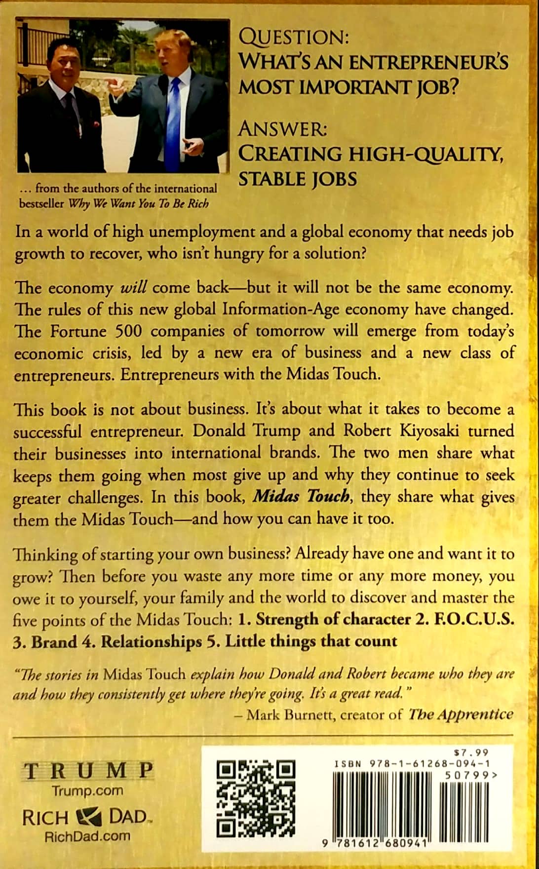 The Midas Touch (International Edition)