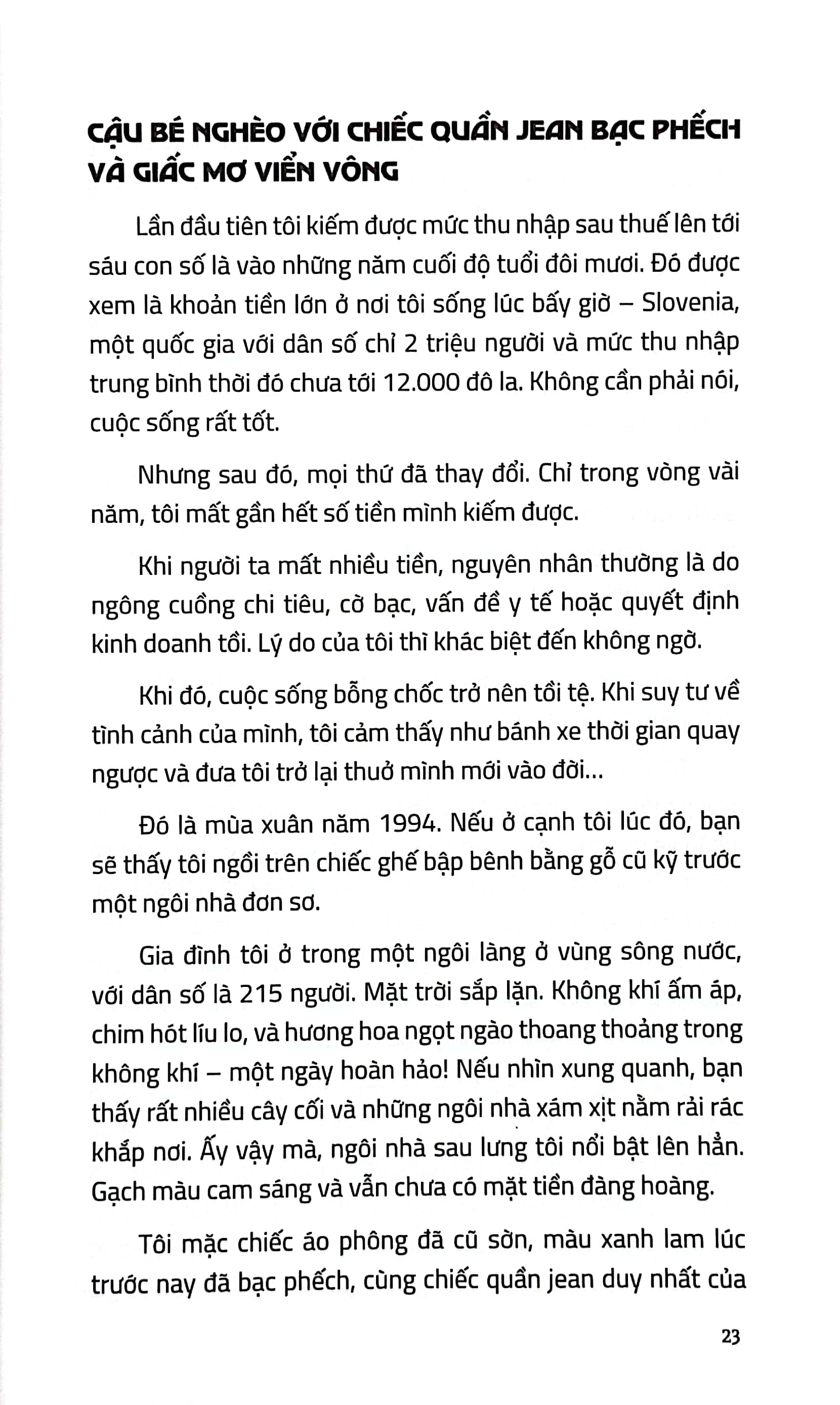 the million dollar decision - quyết định triệu đô