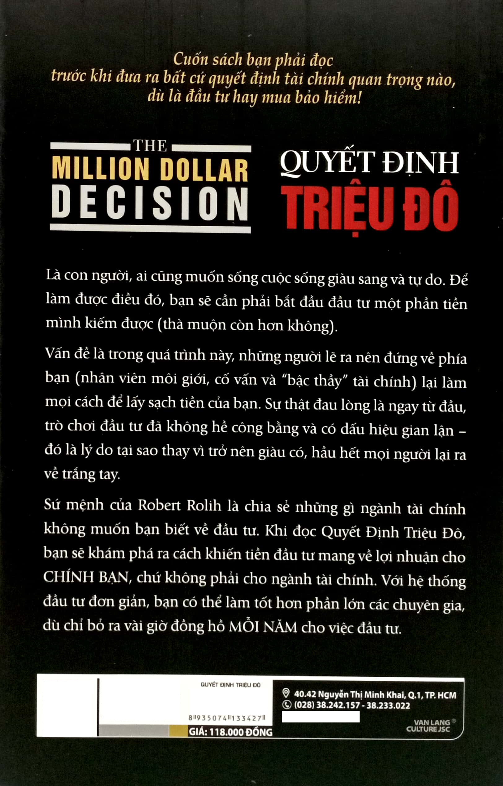 the million dollar decision - quyết định triệu đô