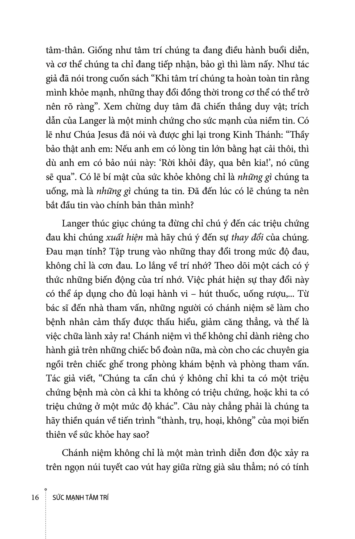 the mindful body - sức mạnh tâm trí - chìa khóa chăm sóc sức khỏe từ bên trong