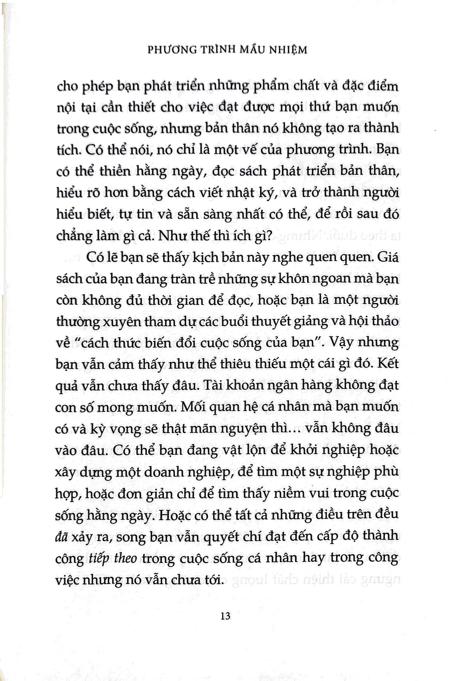 the miracle equation - phương trình mầu nhiệm