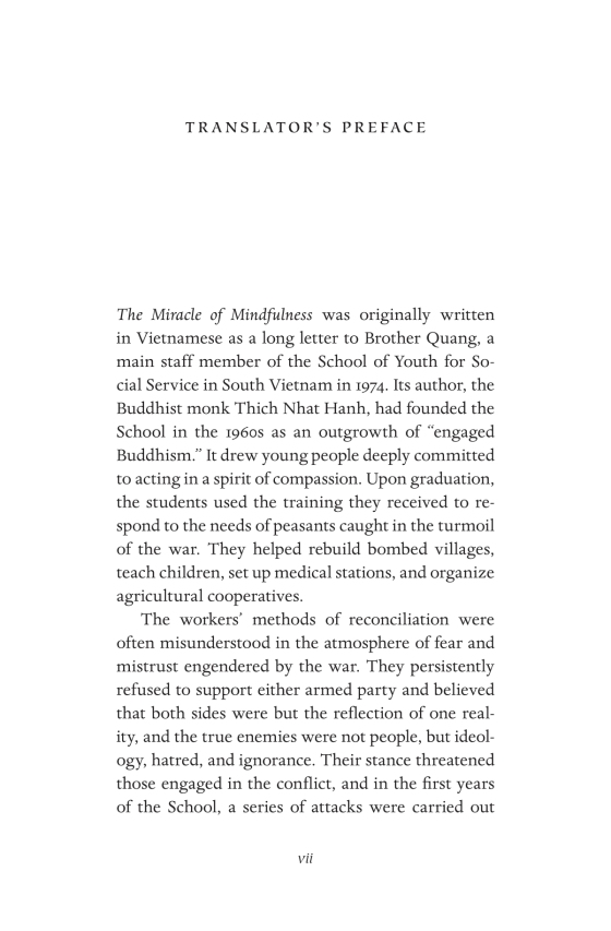 the miracle of mindfulness, gift edition: an introduction to the practice of meditation