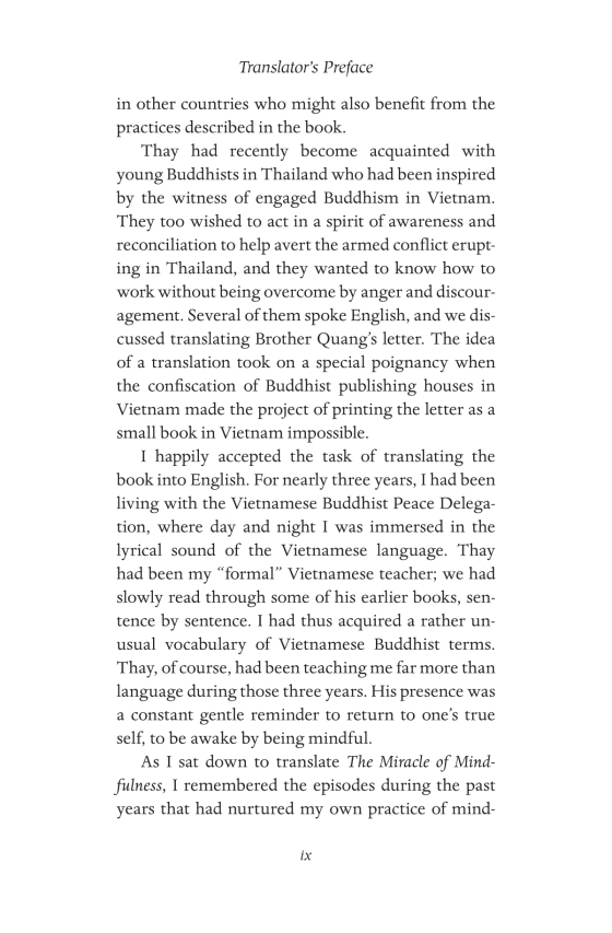 the miracle of mindfulness, gift edition: an introduction to the practice of meditation