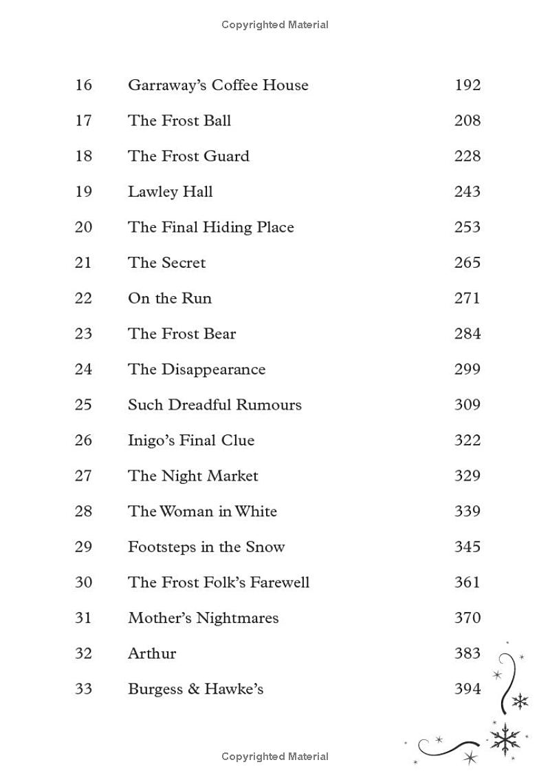 the miraculous sweetmakers - the frost fair