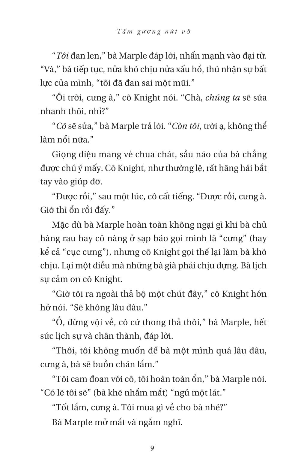 The Mirror Crack'D From Side To Side - Tam Guong Nut Vo - Mot Vu An Cua Jane Marple