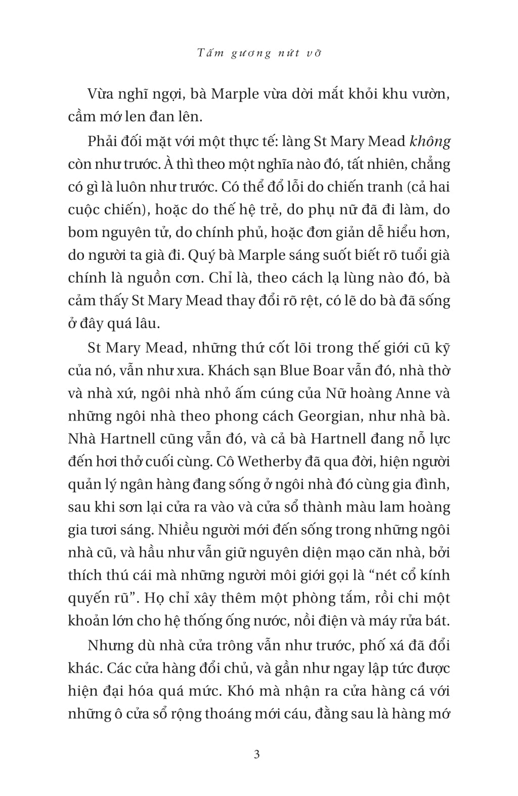 The Mirror Crack'D From Side To Side - Tam Guong Nut Vo - Mot Vu An Cua Jane Marple