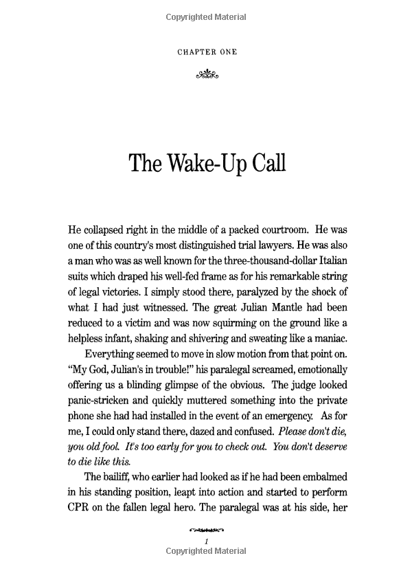 the monk who sold his ferrari: a fable about fulfilling your dreams and reaching your destiny