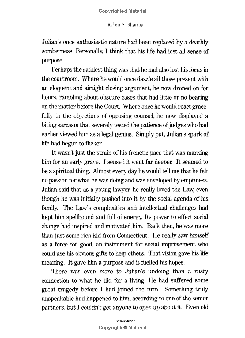 the monk who sold his ferrari: a fable about fulfilling your dreams and reaching your destiny