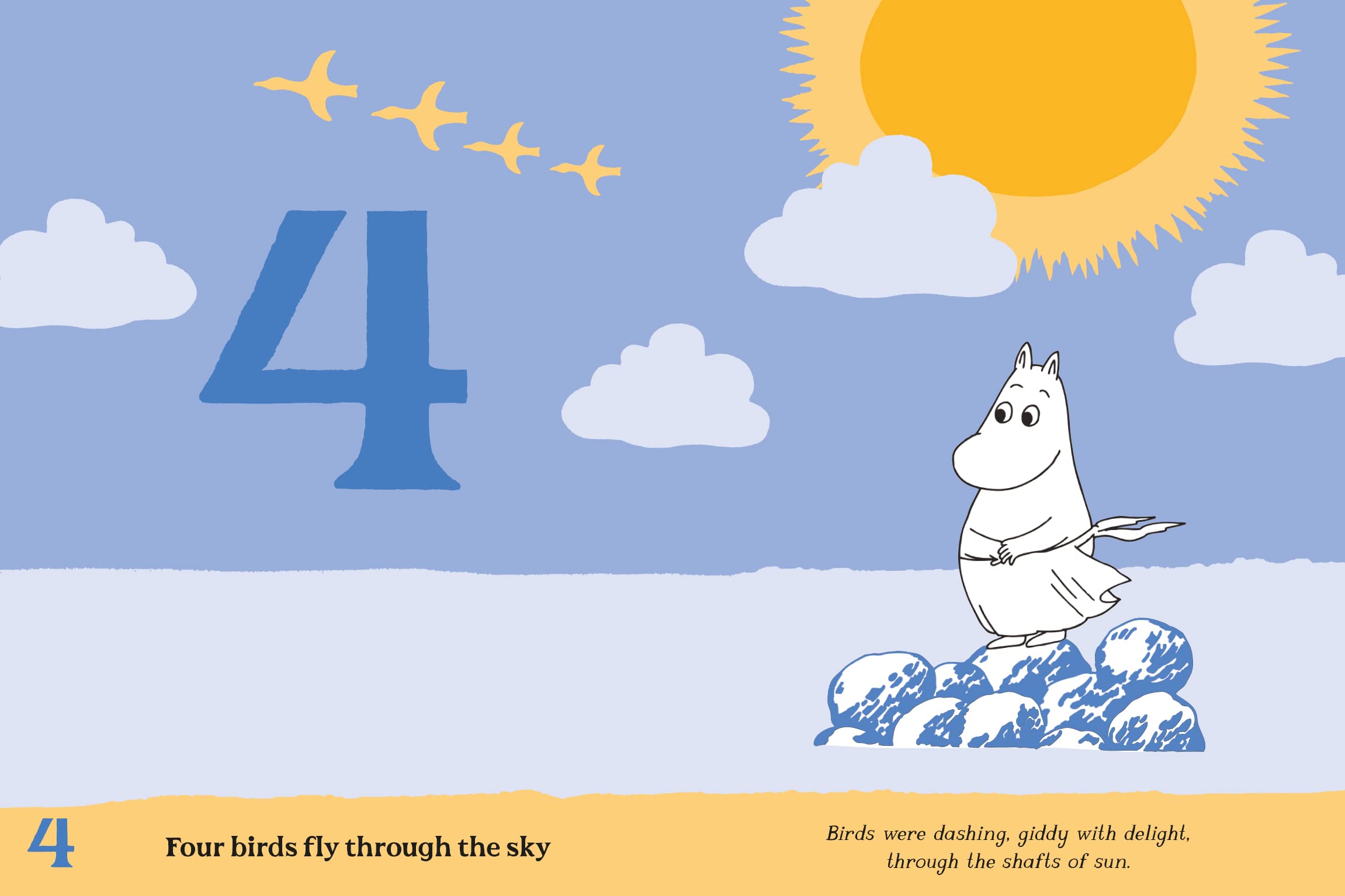 the moomin 123: an illustrated counting book