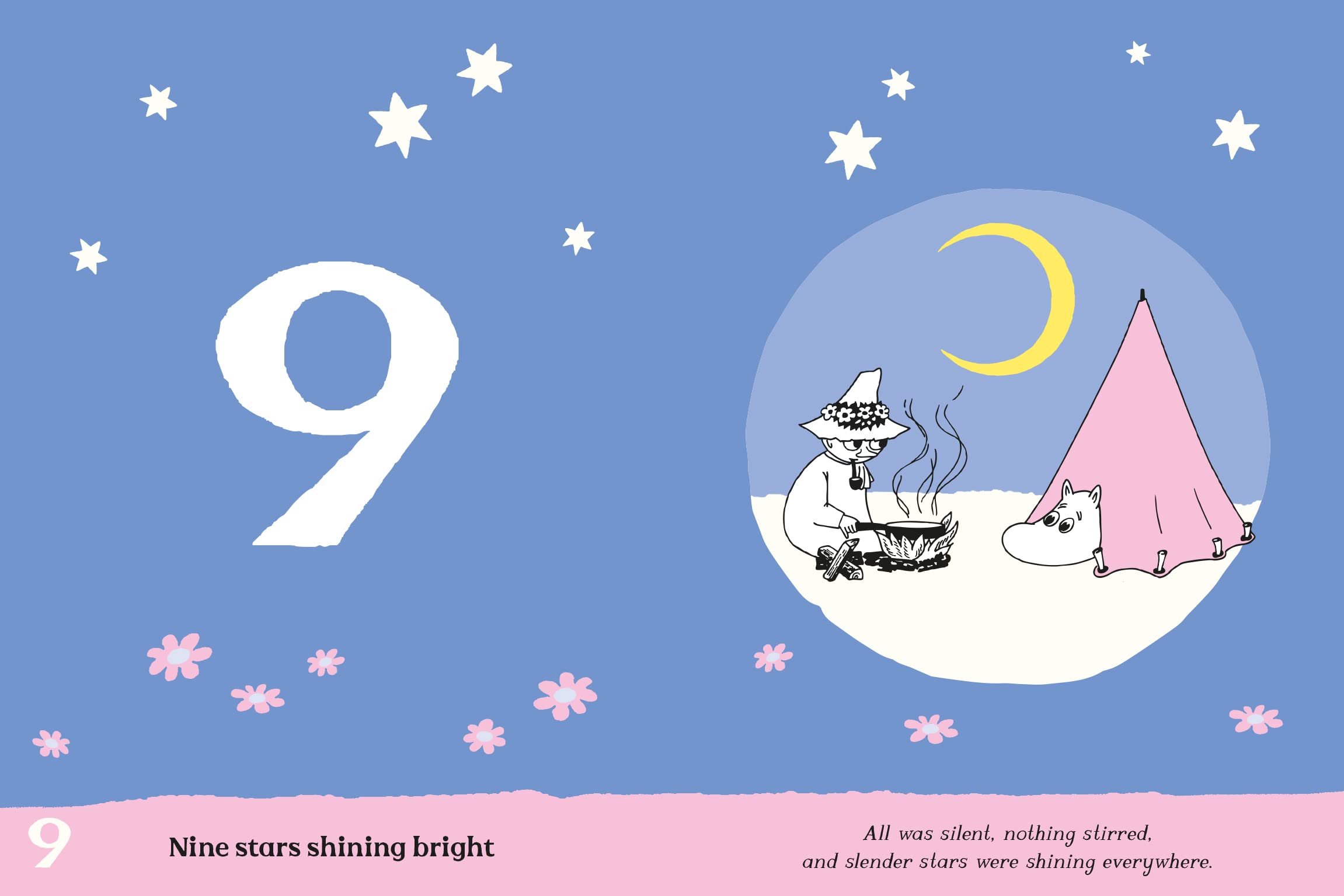 the moomin 123: an illustrated counting book