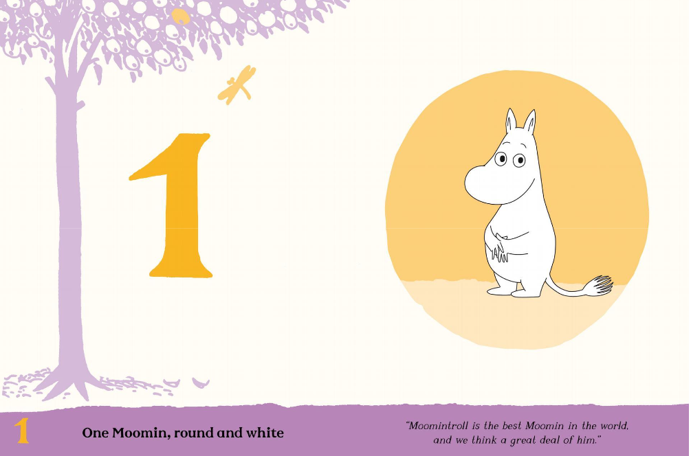 the moomin 123: an illustrated counting book