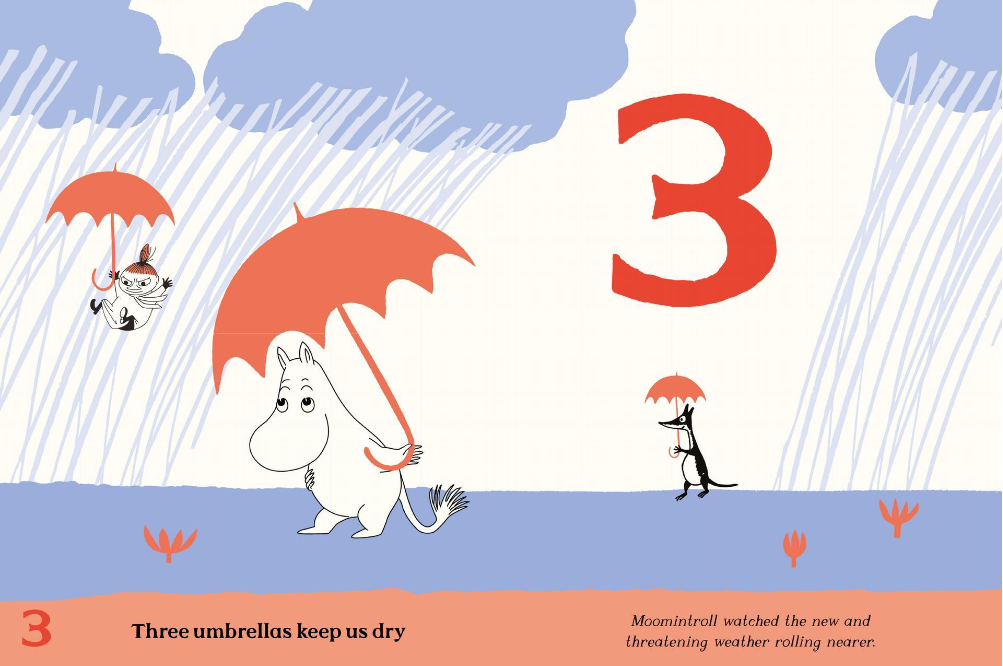 the moomin 123: an illustrated counting book