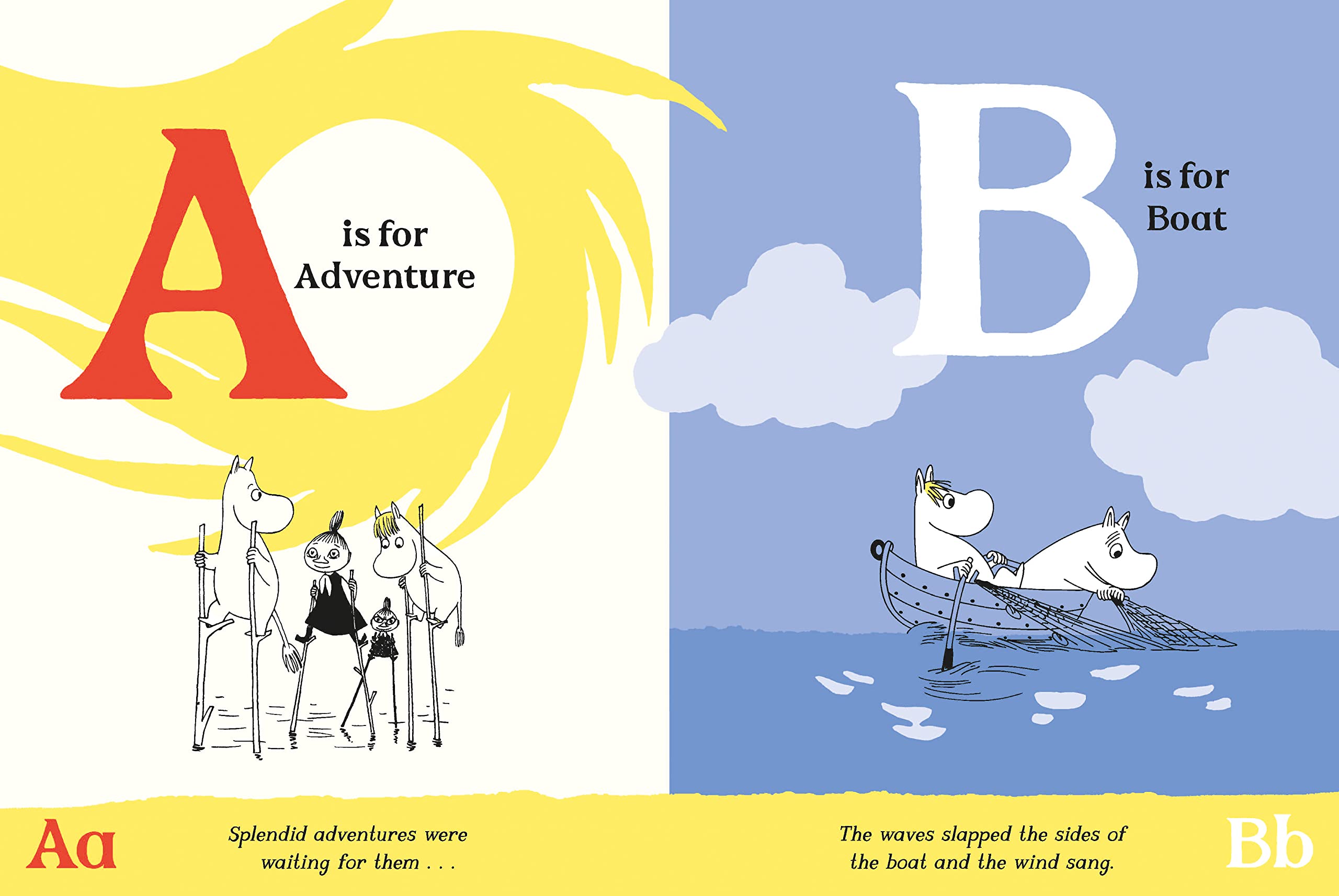 the moomin abc: an illustrated alphabet book