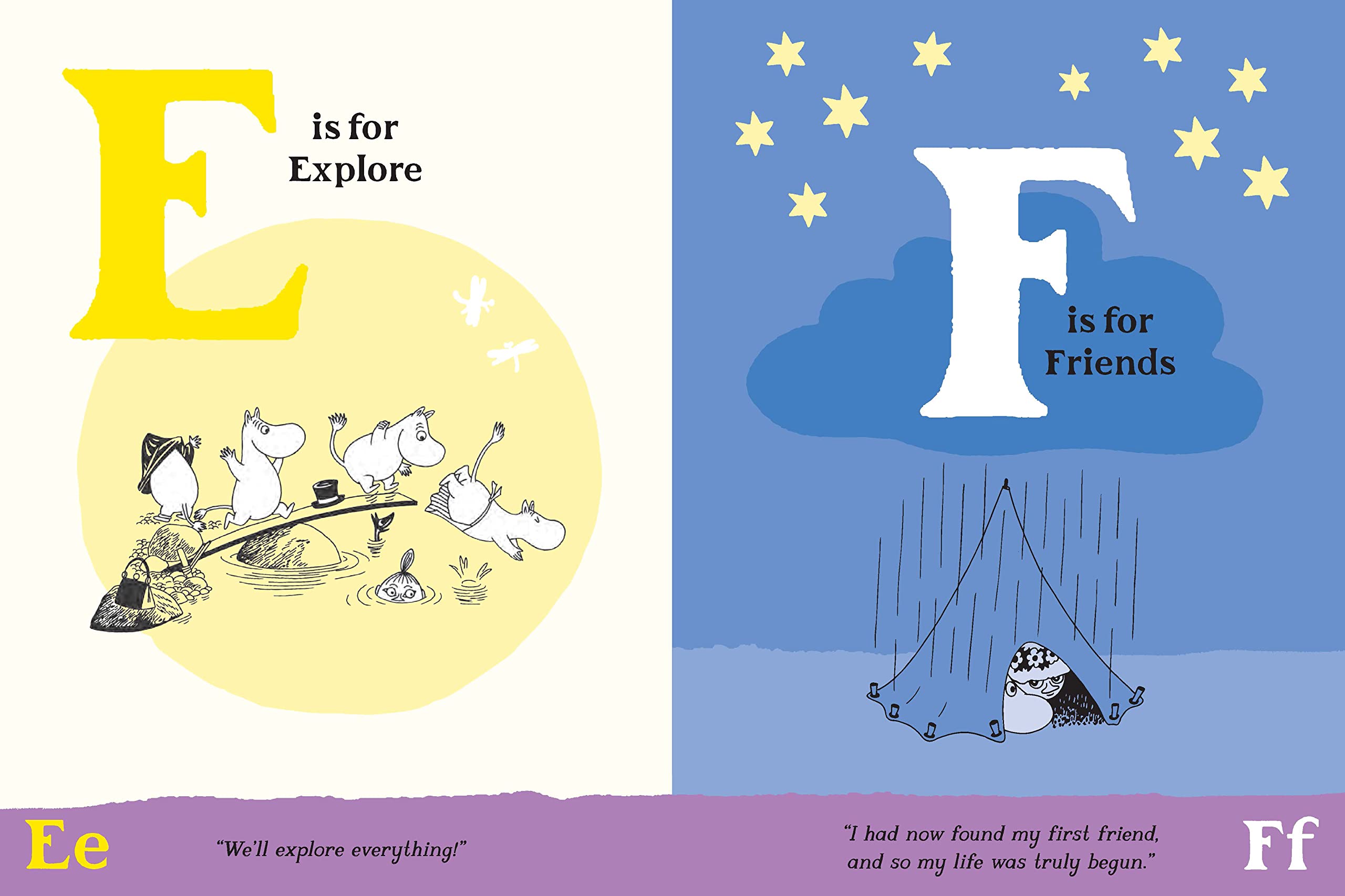 the moomin abc: an illustrated alphabet book