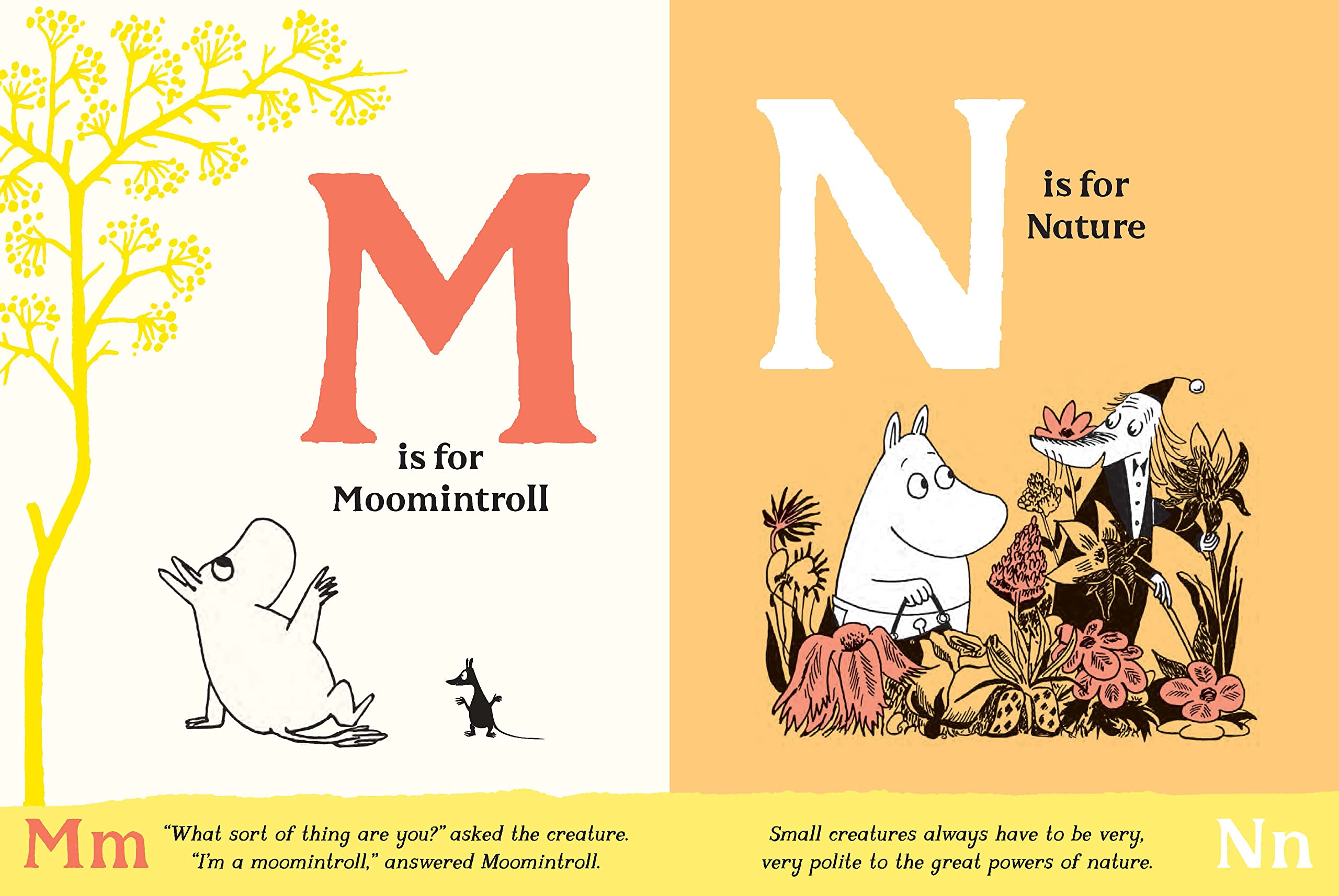 the moomin abc: an illustrated alphabet book