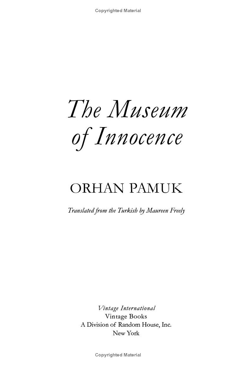 the museum of innocence