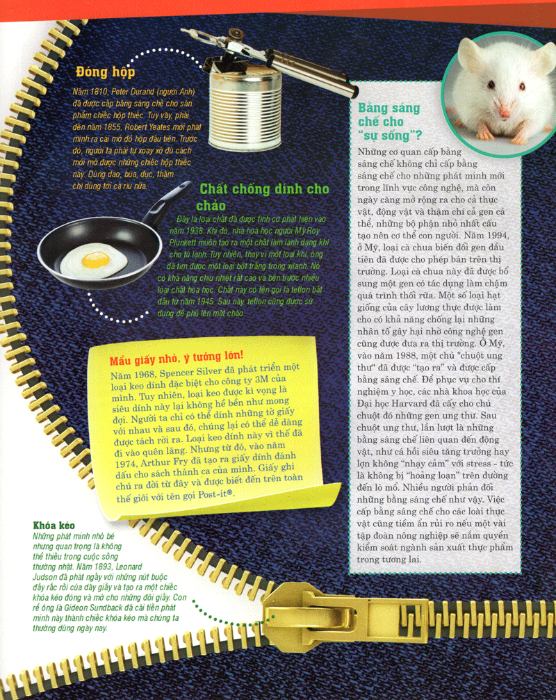 thế nào và tại sao: những phát minh - thiên tài với ý tưởng bất chợt