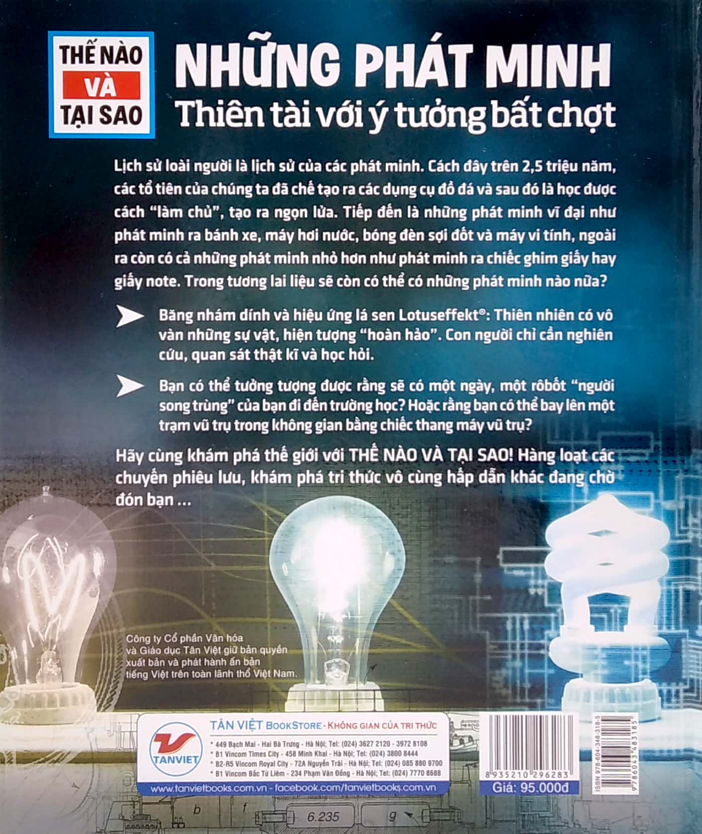 thế nào và tại sao: những phát minh - thiên tài với ý tưởng bất chợt