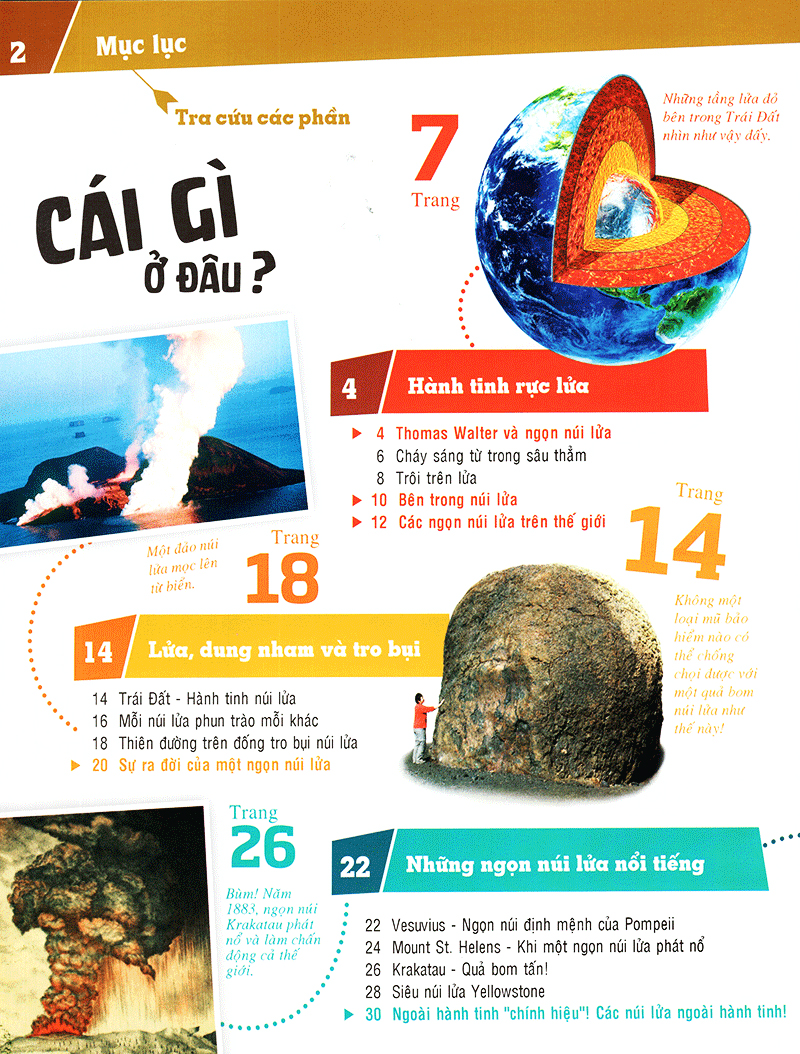 thế nào và tại sao - núi lửa - lửa từ lòng đất