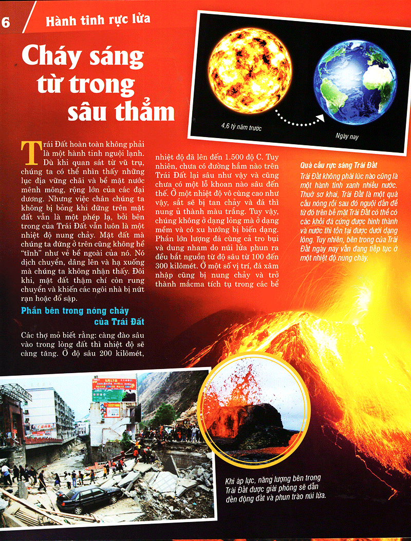 thế nào và tại sao - núi lửa - lửa từ lòng đất