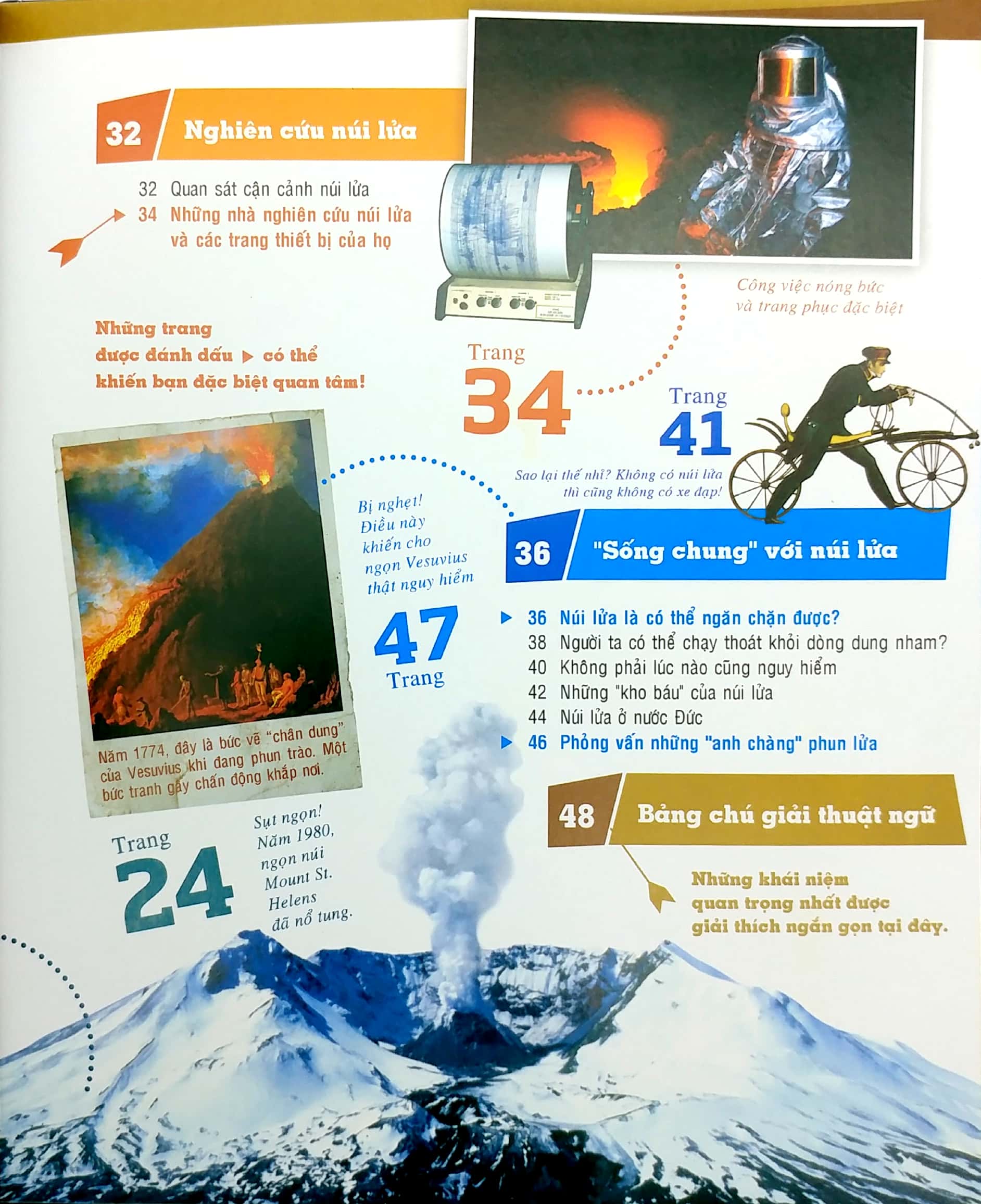 thế nào và tại sao - núi lửa - lửa từ lòng đất - bìa cứng (tái bản 2023)