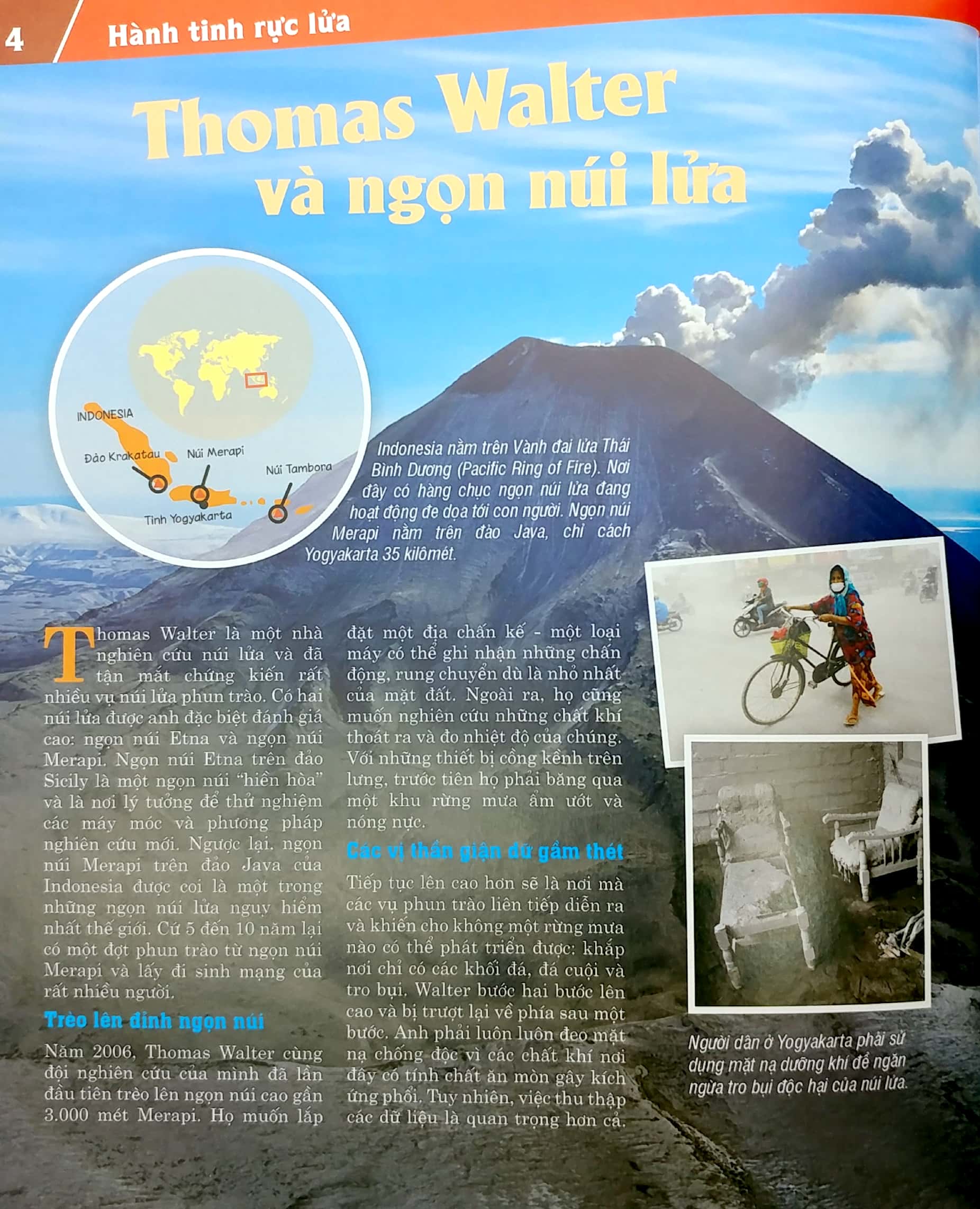 thế nào và tại sao - núi lửa - lửa từ lòng đất - bìa cứng (tái bản 2023)