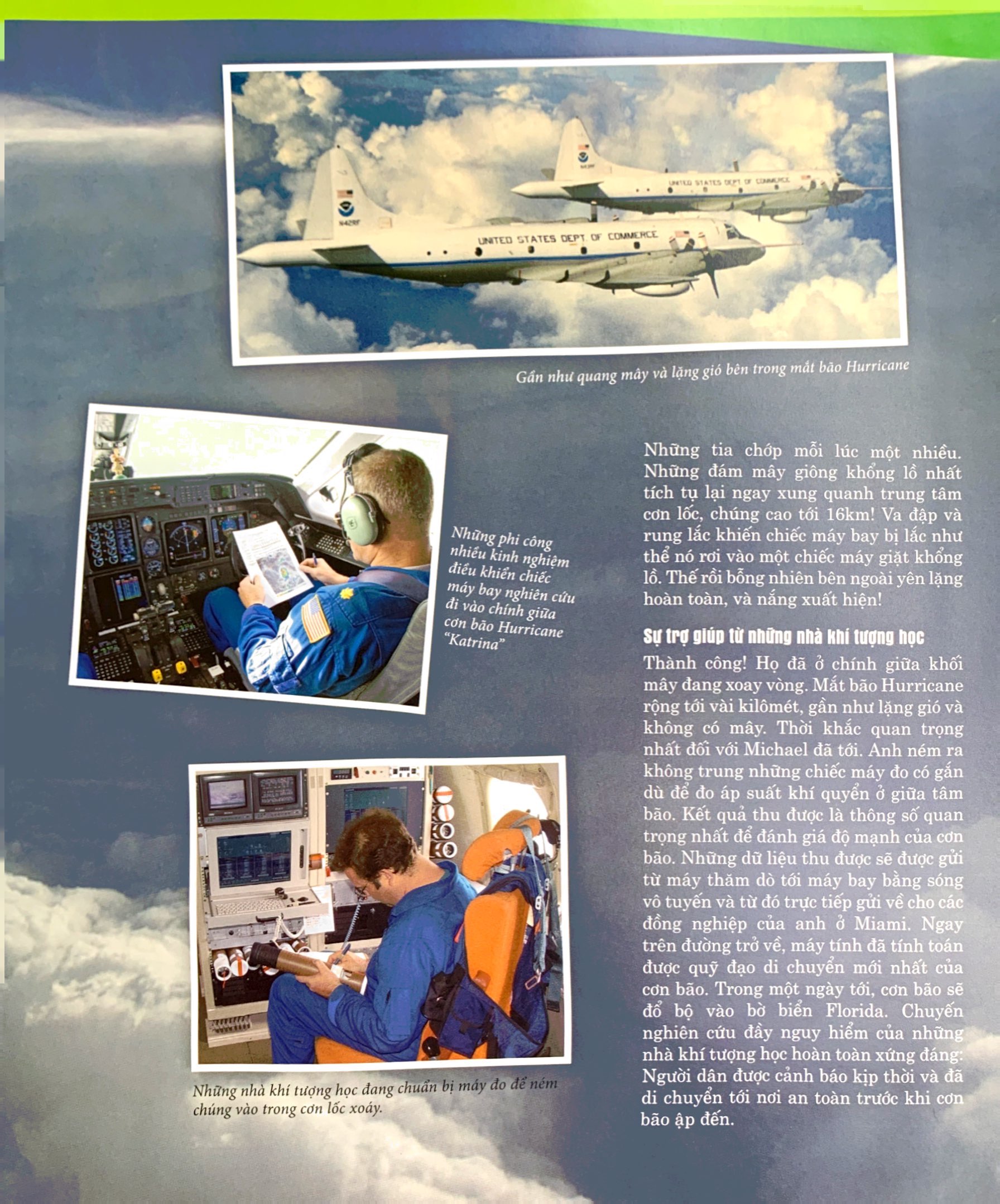 thế nào và tại sao - thời tiết không khí, gió và mây