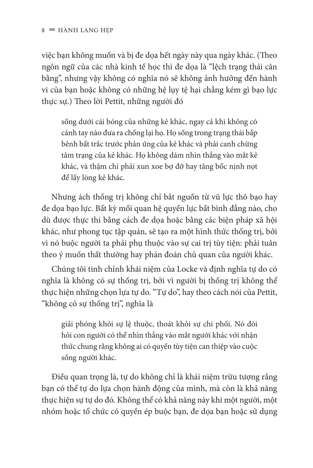 the narrow corridor - hành lang hẹp - nhà nước, xã hội, và vận mệnh của tự do