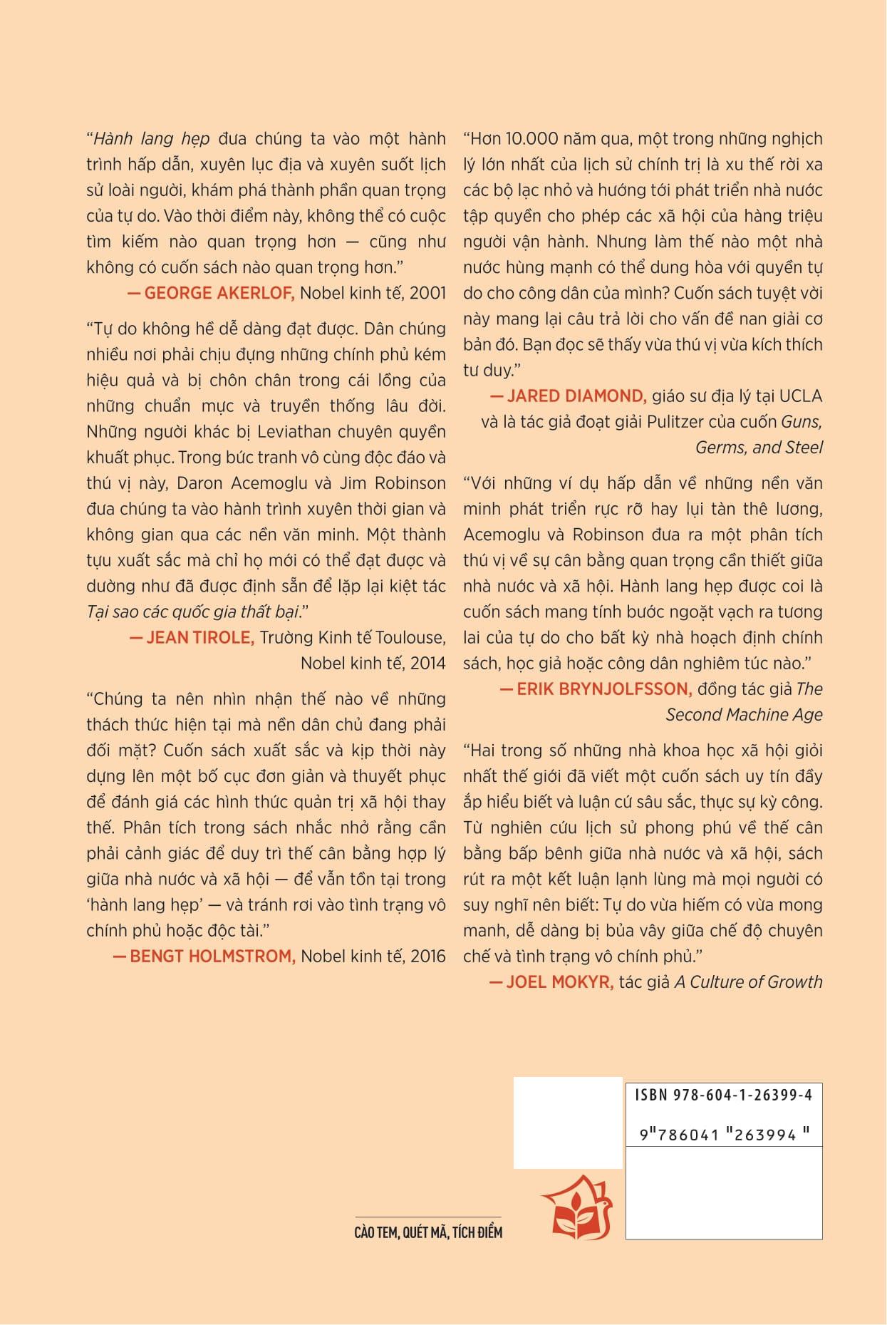 the narrow corridor - hành lang hẹp - nhà nước, xã hội, và vận mệnh của tự do