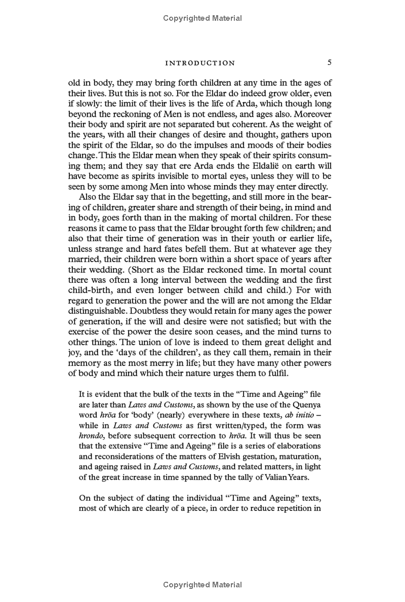 the nature of middle-earth