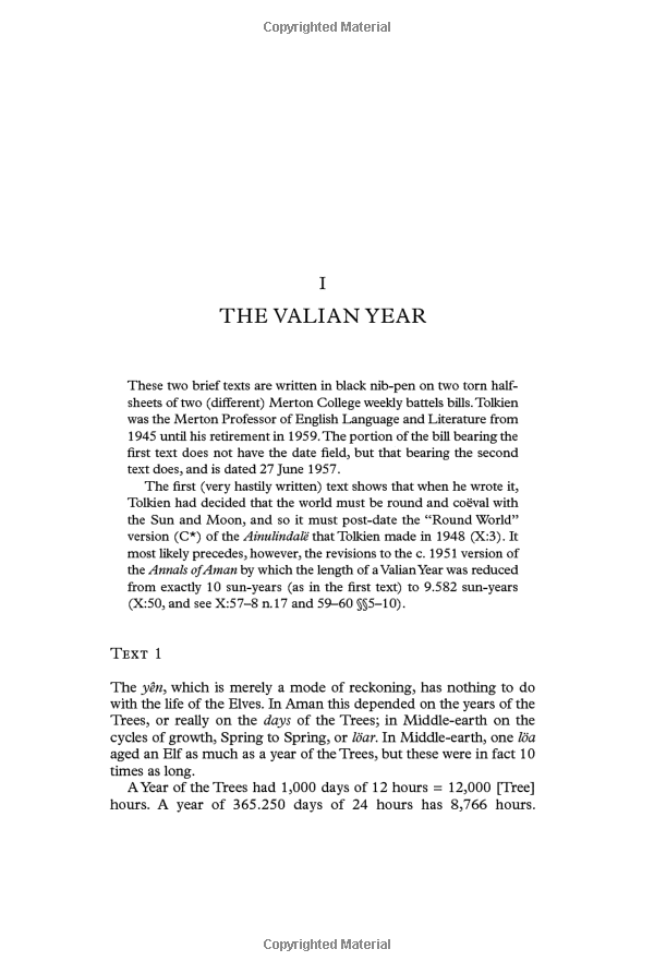 the nature of middle-earth