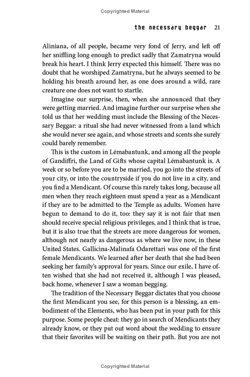 the necessary beggar