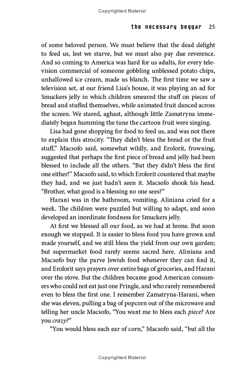 the necessary beggar