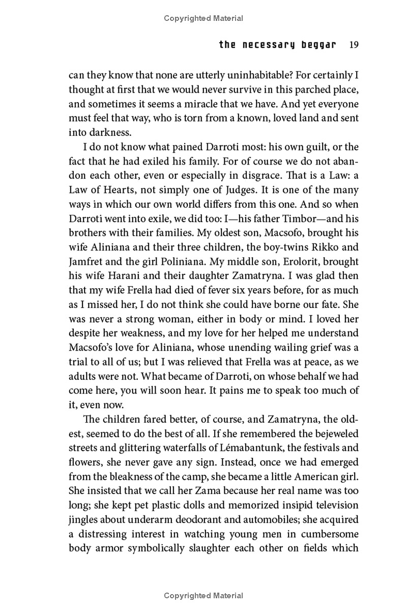 the necessary beggar