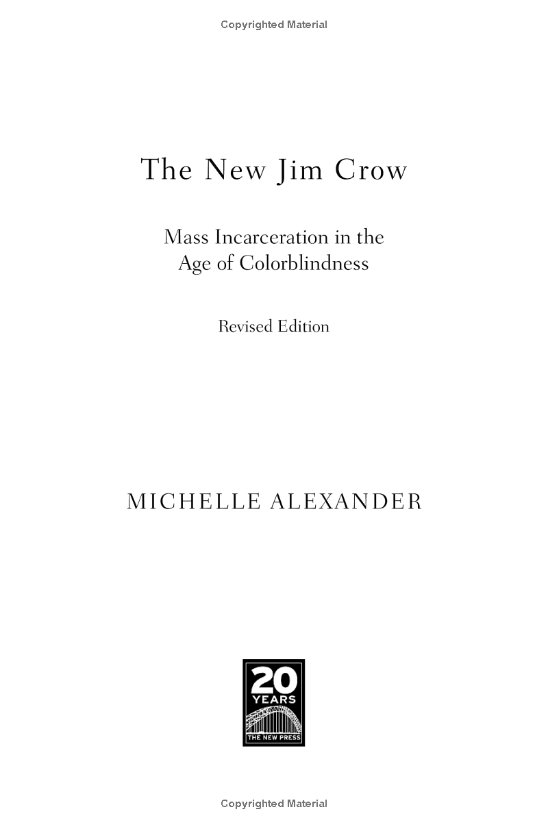 the new jim crow