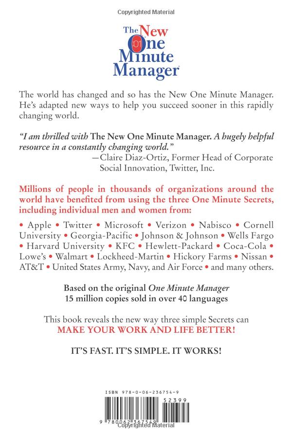 the new one minute manager