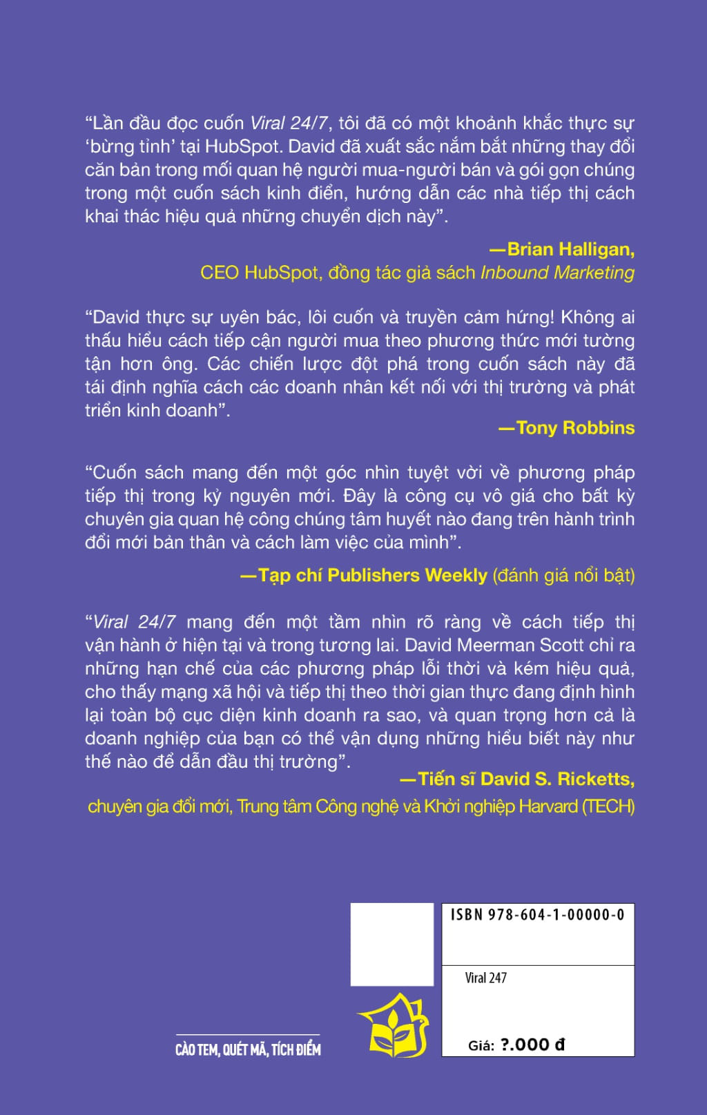 The New Rules Of Marketing And PR - Viral 24/7 - Nhung Nguyen Tac Moi Cua Tiep Thi Va PR