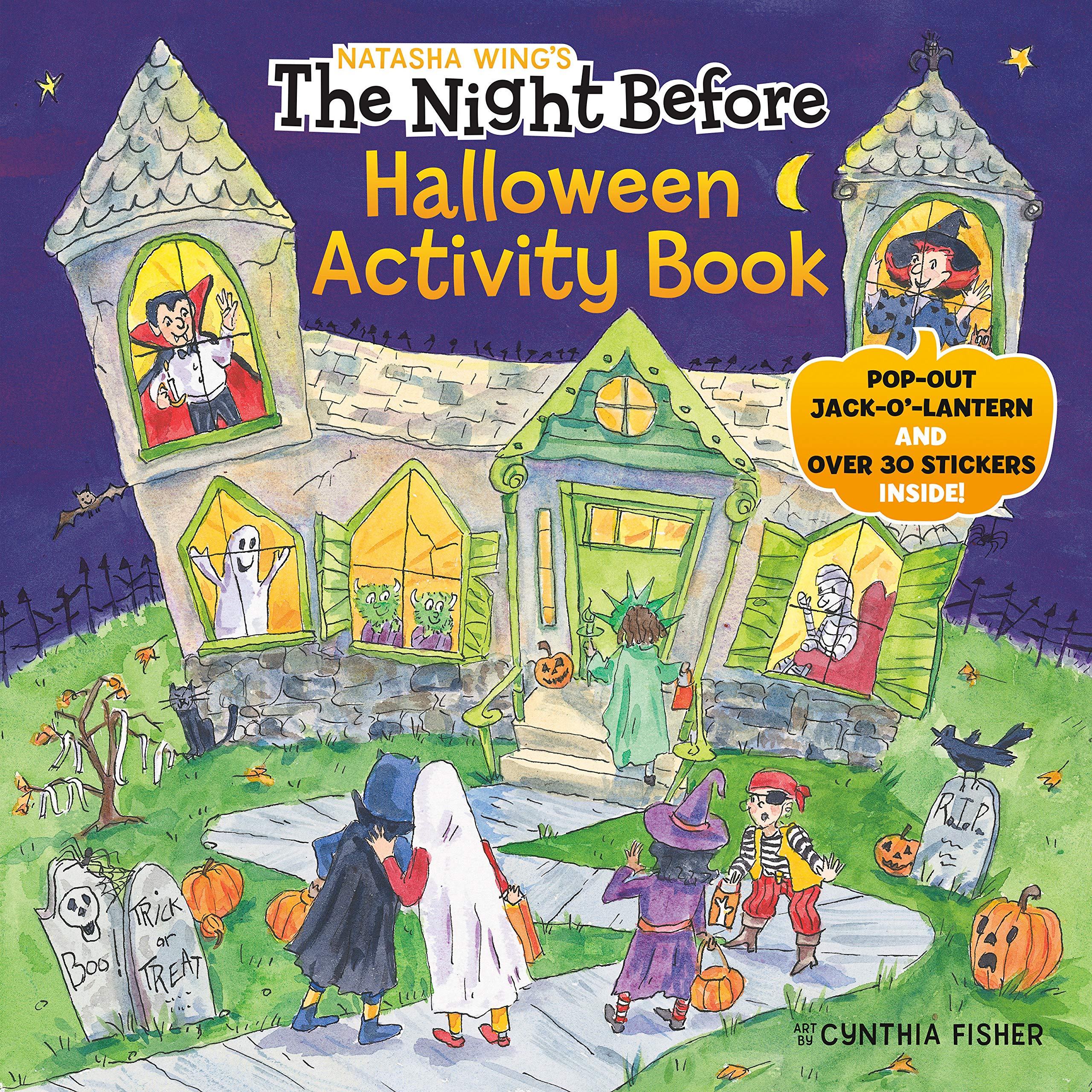 the night before halloween activity book