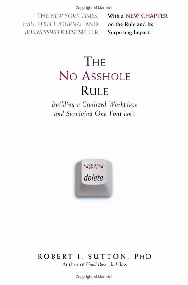 the no asshole rule