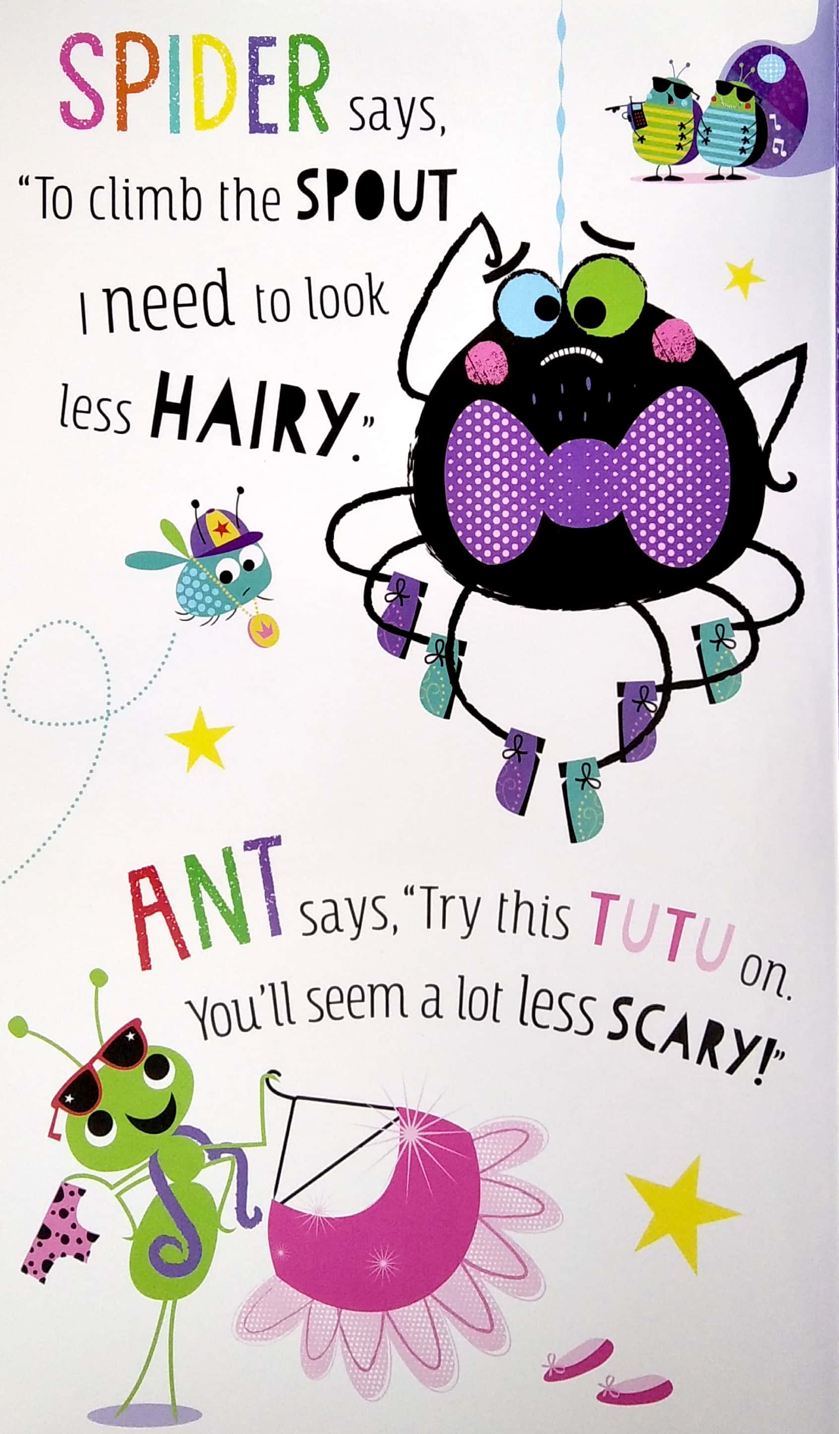 the not-so-scary hairy spider