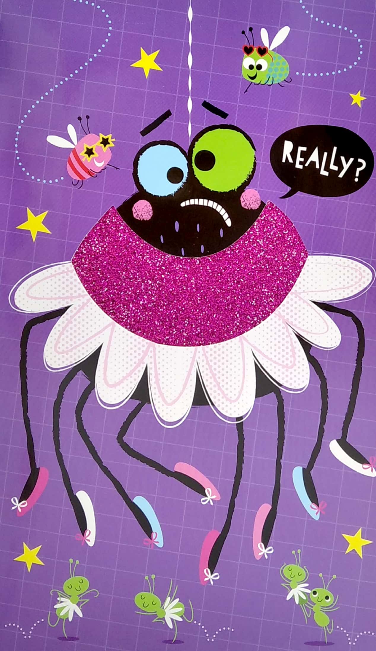 the not-so-scary hairy spider