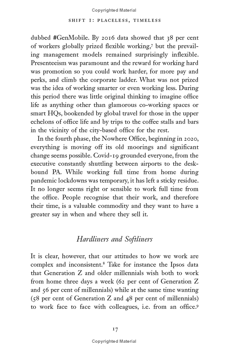 the nowhere office: reinventing work and the workplace of the future