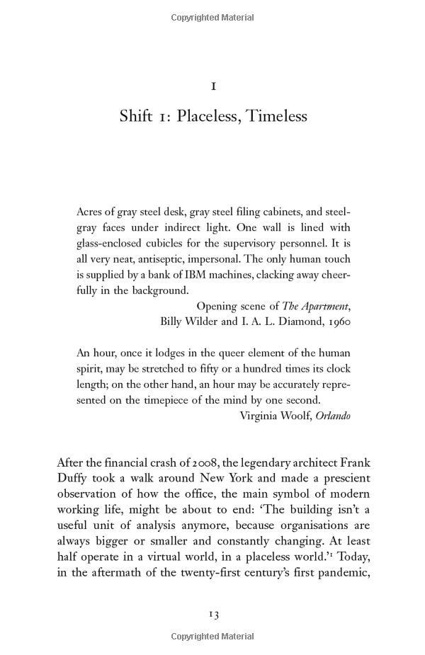 the nowhere office: reinventing work and the workplace of the future