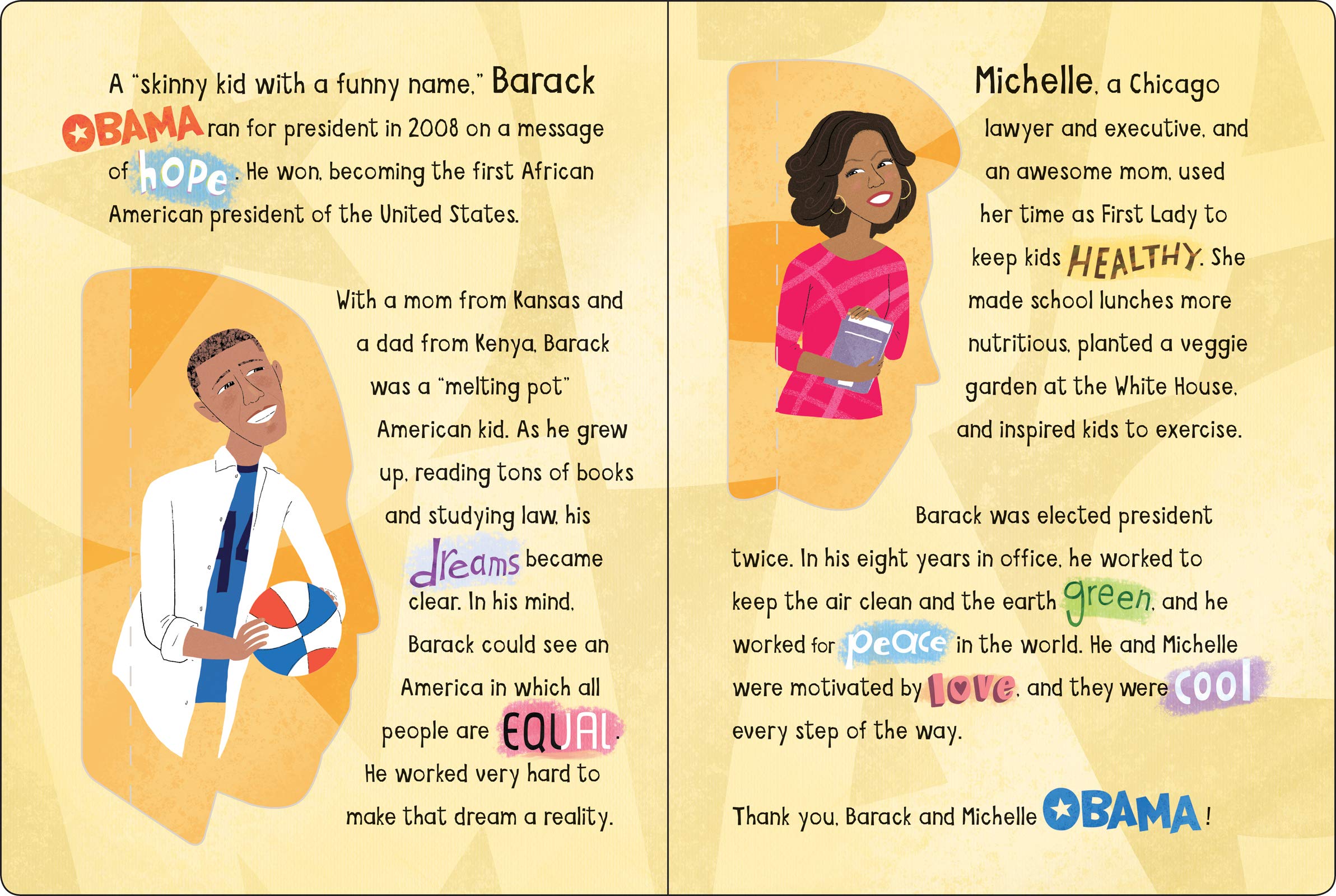 the obamas: a lift-the-flap book